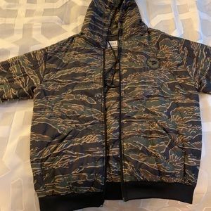 Tiger Strip Woobie Jacket